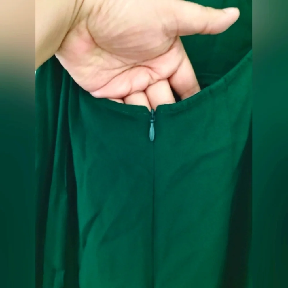 Reformation Emerald Green Jumpsuit. Size 0